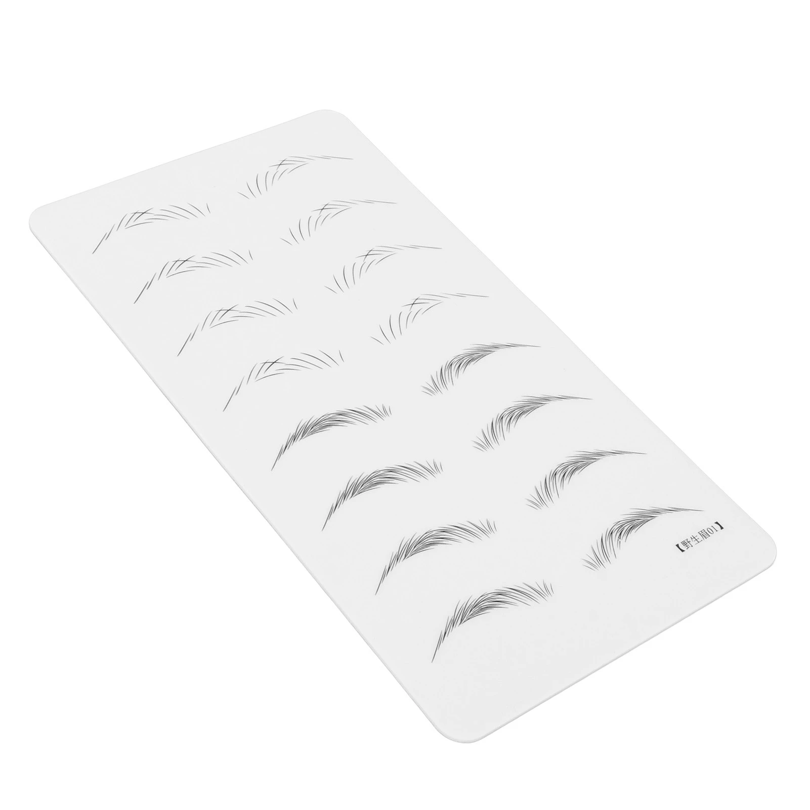 Microblading Practice Skin Inkless Wide Eyebrows Microblading Training Sheet product thumbnail 12