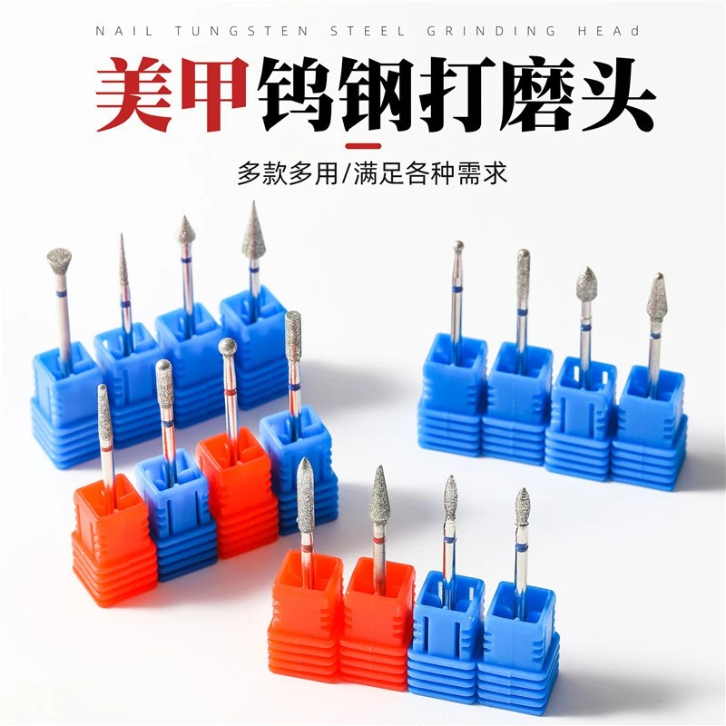 Dimoned Naill Drill Heads Cross-border exclusively for nail art Russian tungsten steel product thumbnail 19