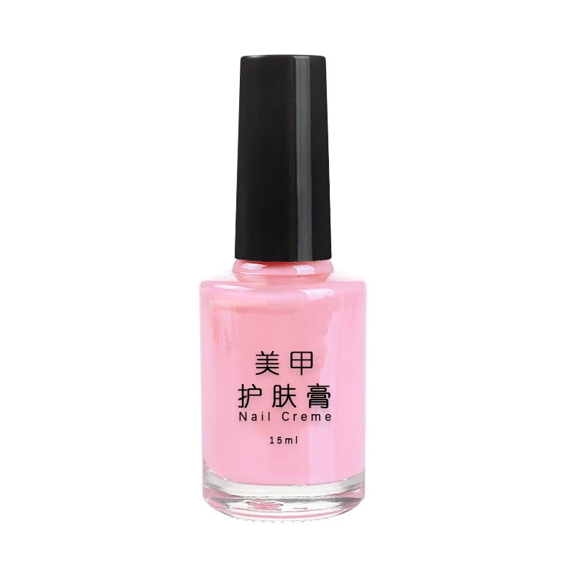 manicure anti-spill glue nail polish glue peel off Cross-border , anti-spillable skin care cream, white 15ml protective glue product thumbnail 5