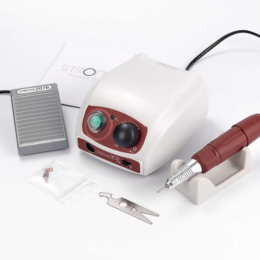 Nail Drill Strong 207b 65W 3000RBM product thumbnail 3