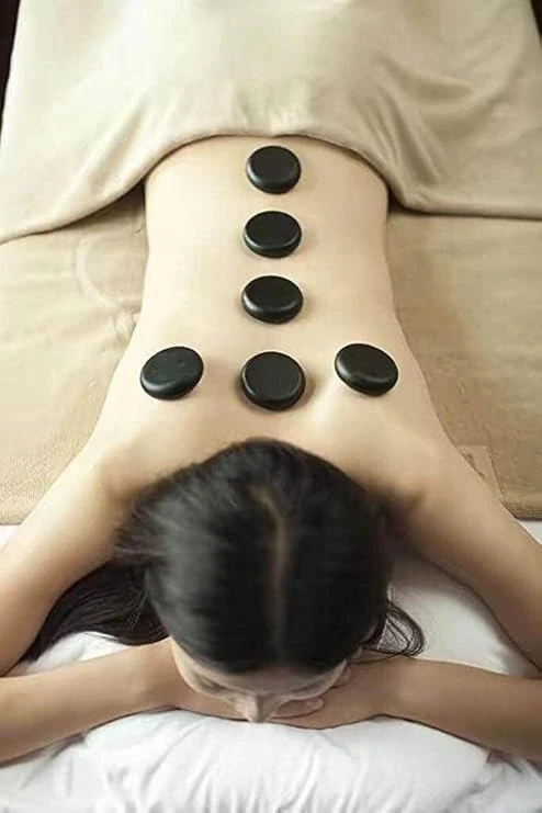 Comfort Essential Hot Stone Set for Massage Therapy 16pcs/box product thumbnail 5