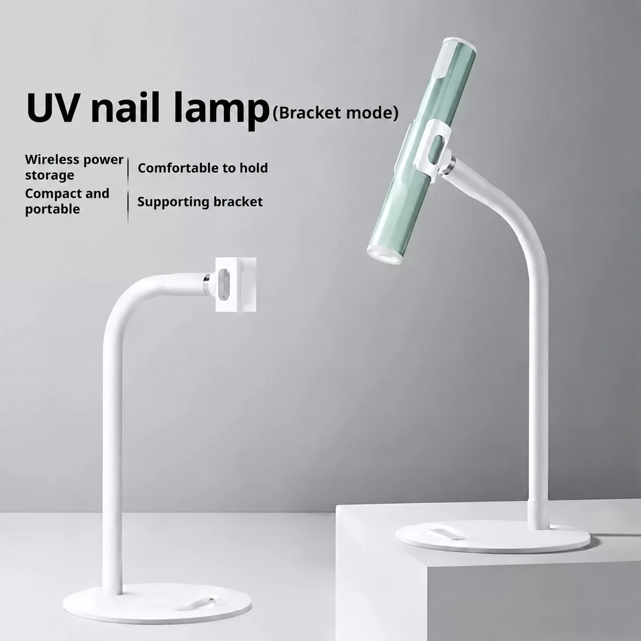 L'UGX Mini Curing Lamp Holder for LG206 Nail Dryer – Genuine Magnetic Stand, Flexible and Detachable product thumbnail 4