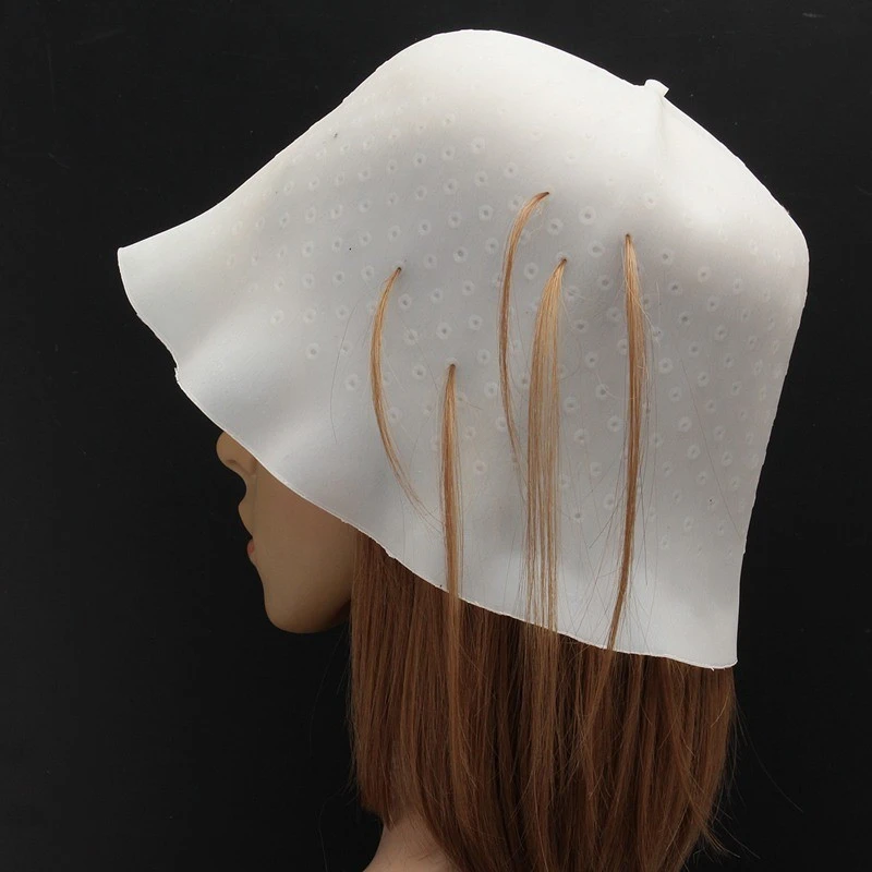 Reusable Professional Salon Silicone Hair Coloring Highlighting Dye Cap product thumbnail 3