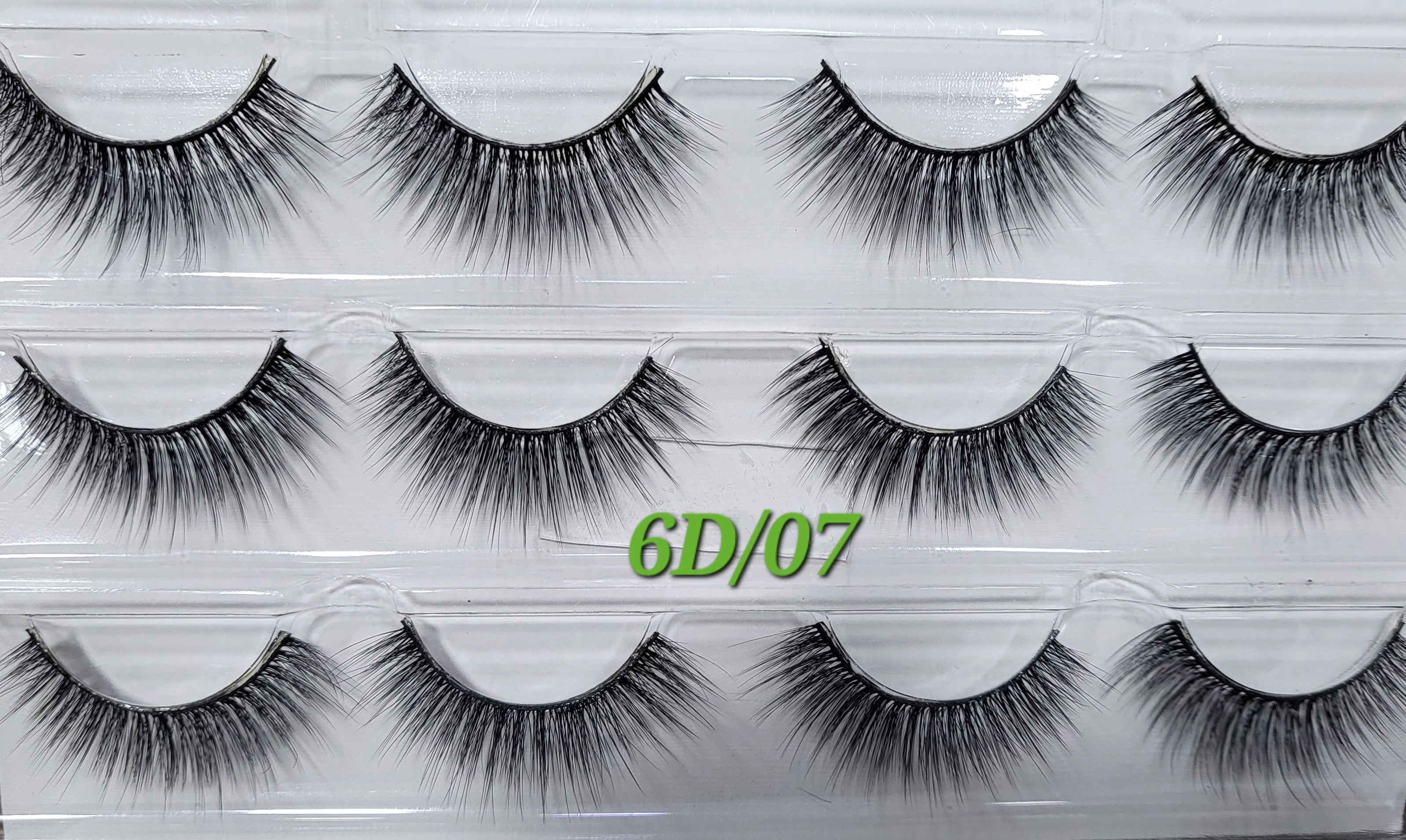 Anjieer Fashion Eyelash 6 pairs 6D product thumbnail 8