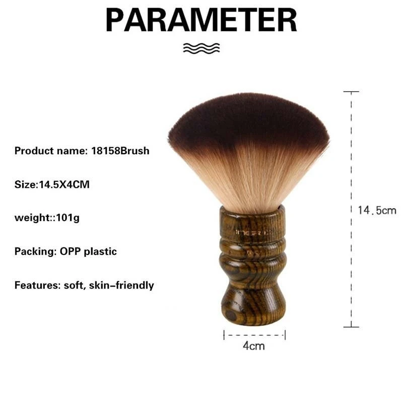 Durable Pro Barbershop Hair Brushes product thumbnail 5