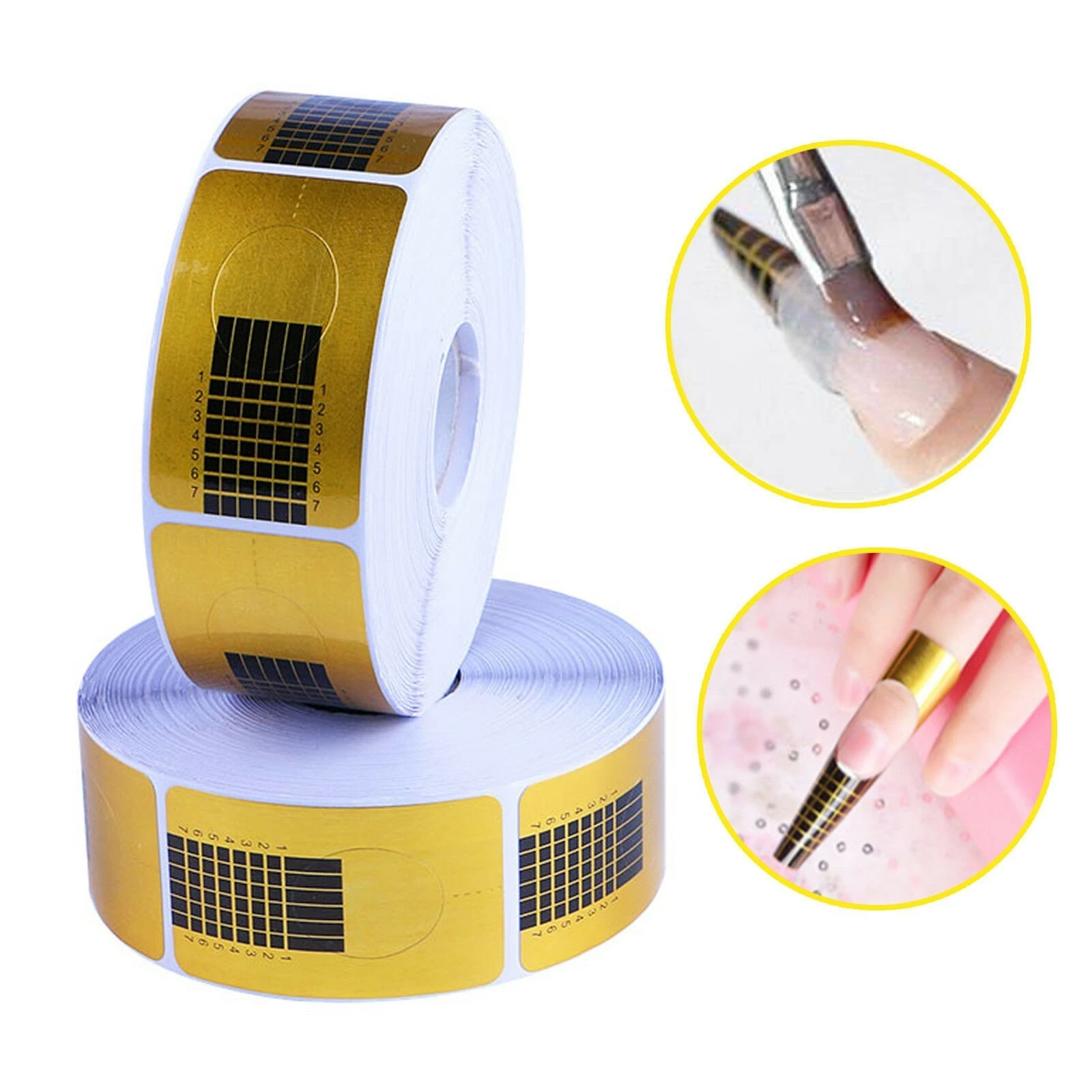 Roll Nail Art Forms Sticker Guide Extension product thumbnail 8
