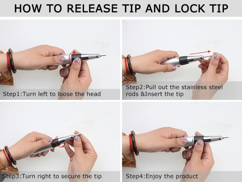 Professional Electric Nail Machine Nail Drill product thumbnail 11