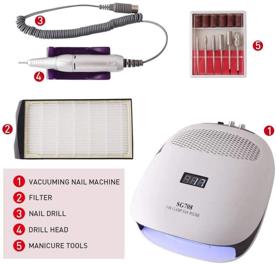 3 IN 1 NAIL Machine SG707 product thumbnail 2