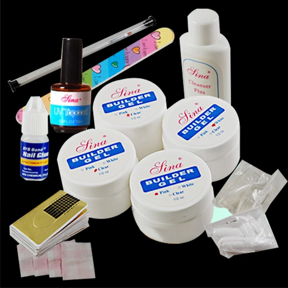Full Set UV Gel Kit Manicure For Nail Art product thumbnail 12