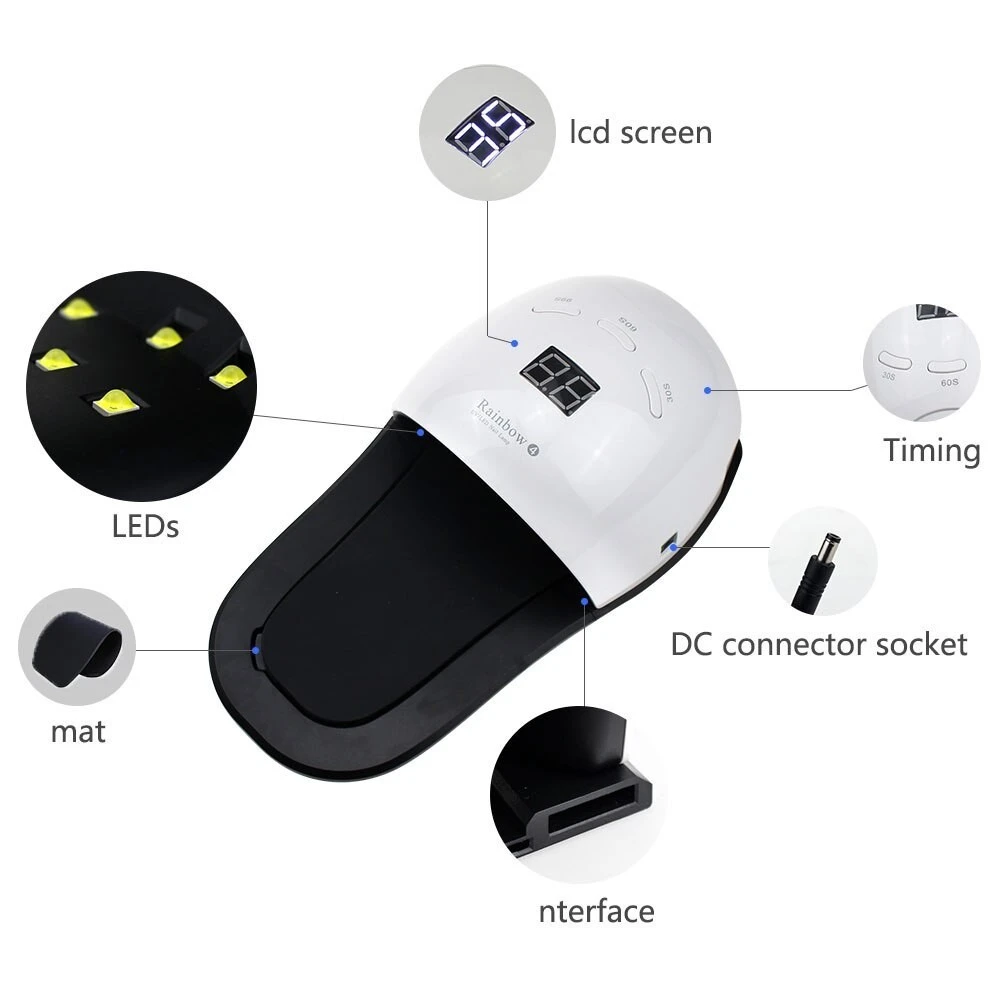 48W UV Nail Gel LED Lamp product thumbnail 3