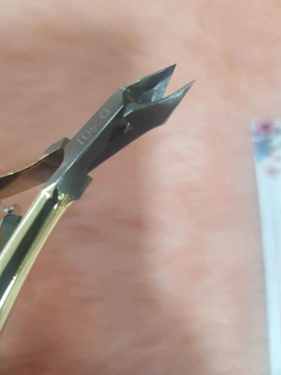 Gold Cuticle Nipper Manicure Pedicure Tools product thumbnail 13