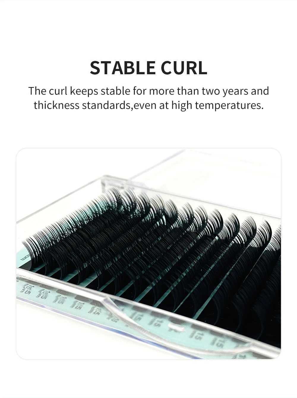 NATUHANA 16Rows Matte Black Natural Soft False Eyelashes product thumbnail 4