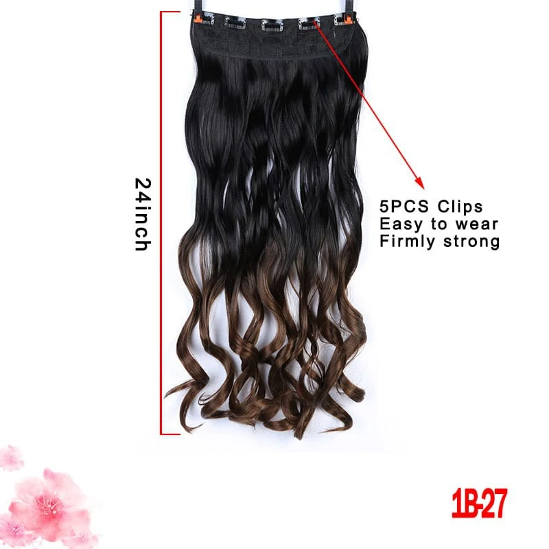 5clip in extension ombre hair product thumbnail 11