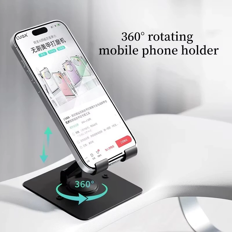 Nail Art U-Shaped hand pillow Soft PU Leather with Rotating Phone Holder Nail Arm Rest Manicure Pad mat Manicurist Special Tools product thumbnail 6