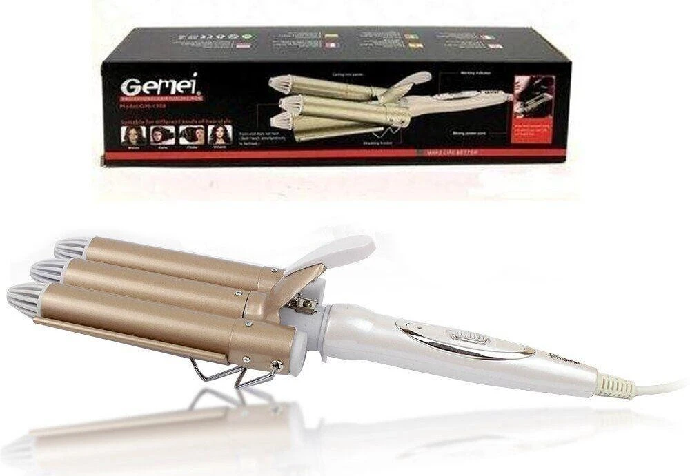 Gemmy GM-1988 Ceramic Coated Plate Flat Iron Hair Straightener product thumbnail 18