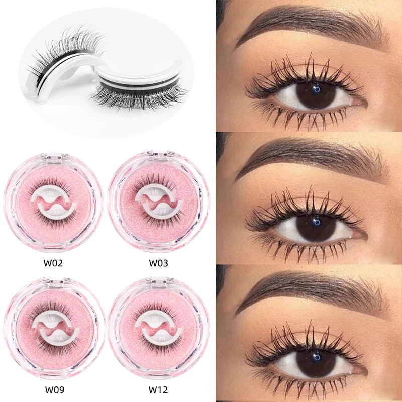 A pair of self-adhesive eyelashes,free glue product thumbnail 13