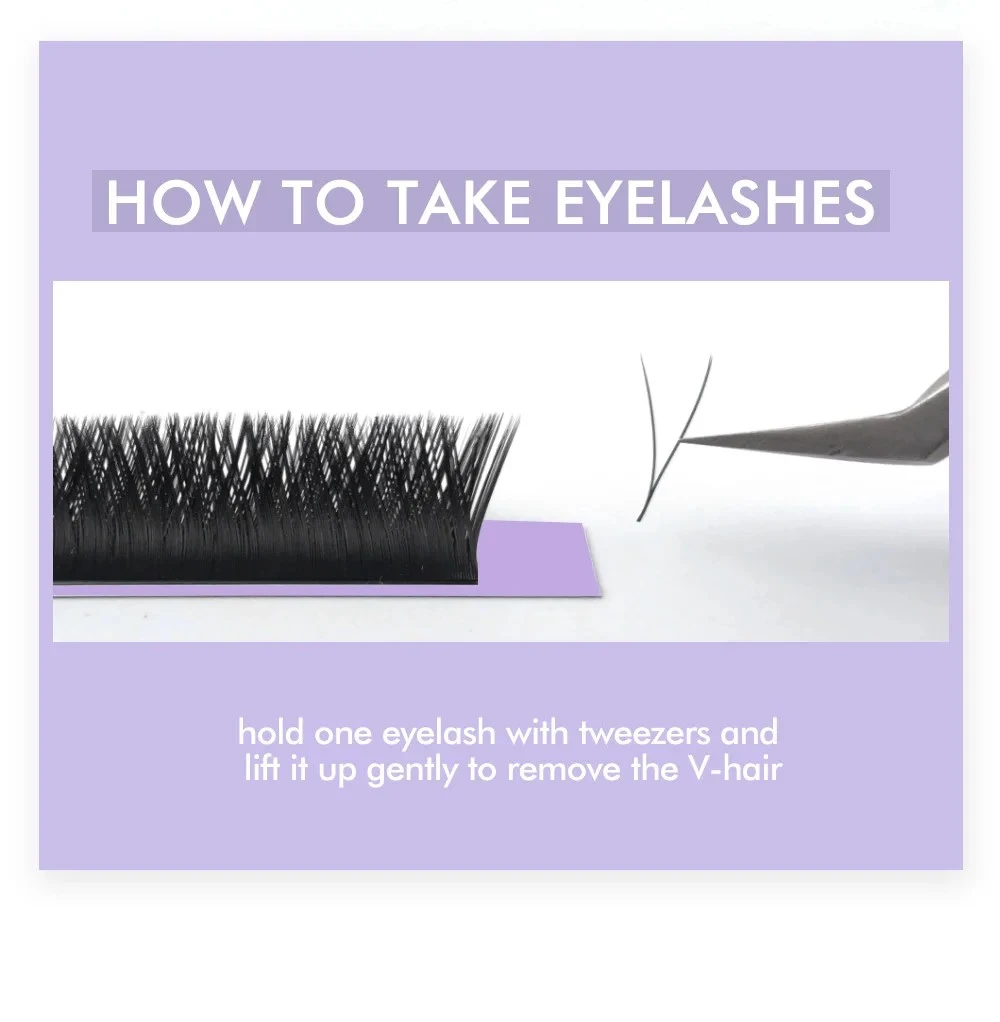 NATUHANA V Shaped Mink Lasher Ellipse Flat  Auto-Fans product thumbnail 3
