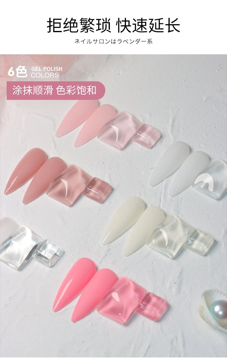 vinimay  extension liquid nail polish glue multi-function extension glue reinforcement sticky diamond glue nail shop product thumbnail 4