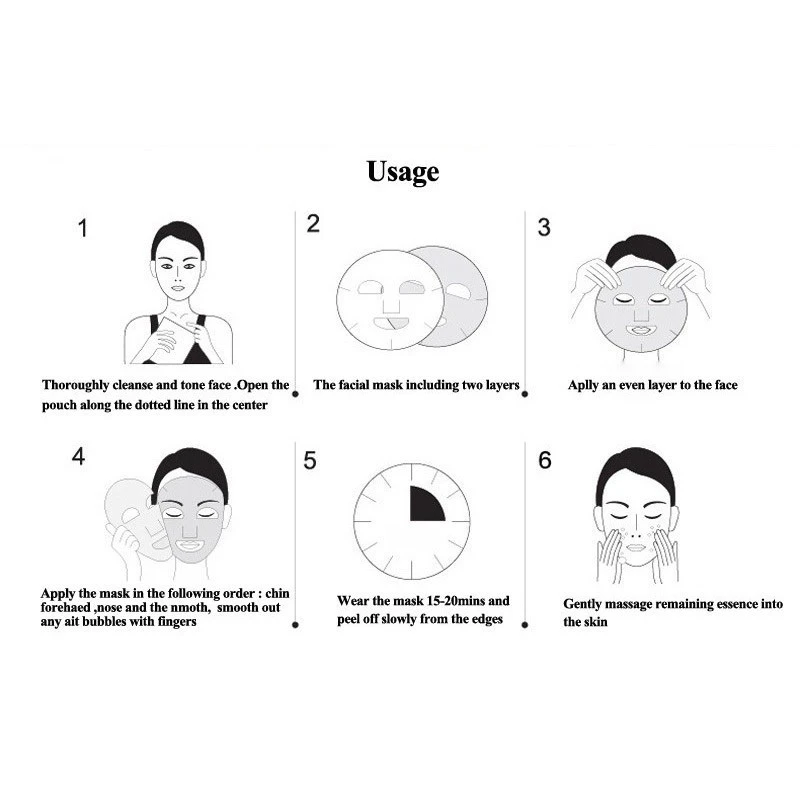 Skin Care Expert Series Whitening & Firming Face Mask Sheet Box product thumbnail 6