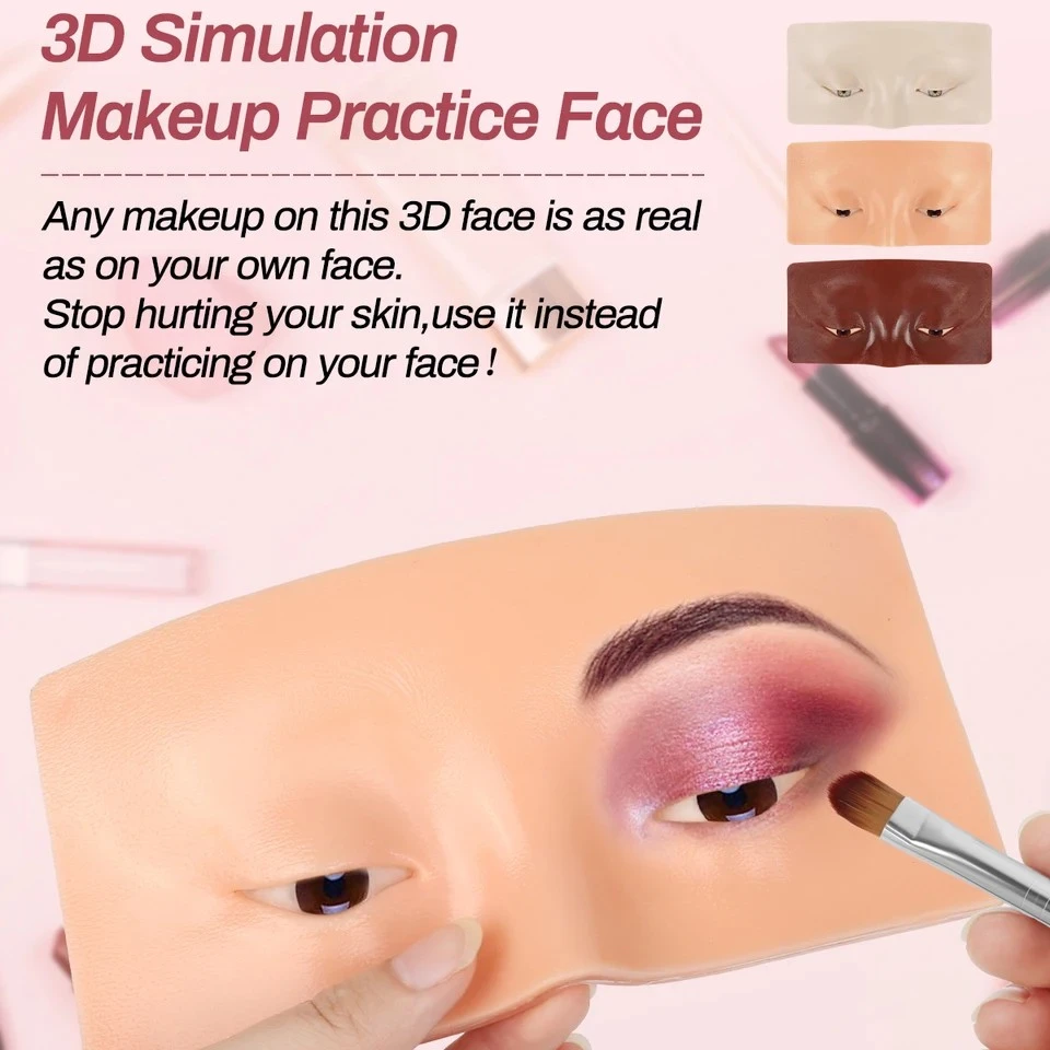 Makeup practice face board product thumbnail 11