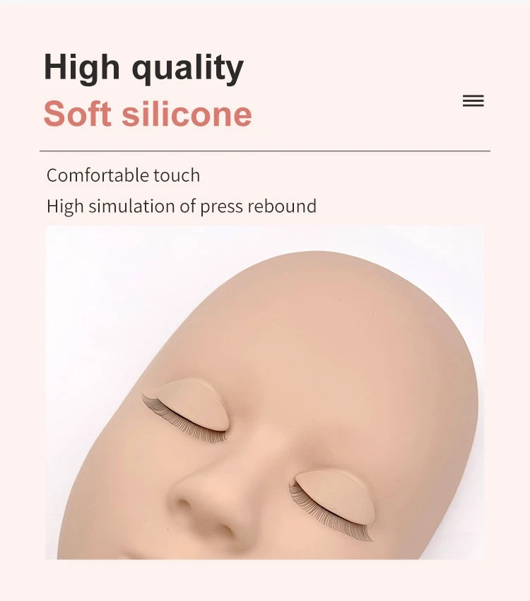 Eyelash Extension Kit, Mannequin Head with Replaced Eyelids product thumbnail 9