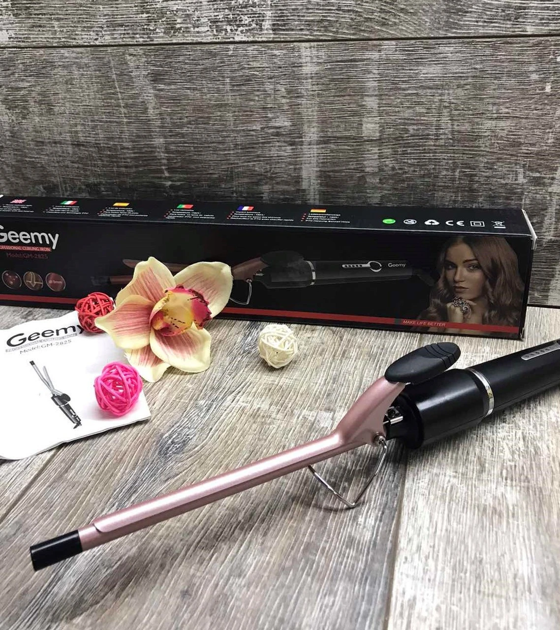 Original Geemy GM-2825 Hair Curling Iron product thumbnail 10
