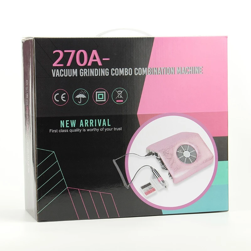 Nail art polishing and vacuuming all-in-one machine 2-in-1 nail art vacuum cleaner machine polishing and nail removal 270A product thumbnail 22