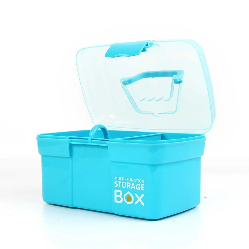 \large size plastic household medical emergency medicine box storage box cosmetics jewelry storage box product thumbnail 10