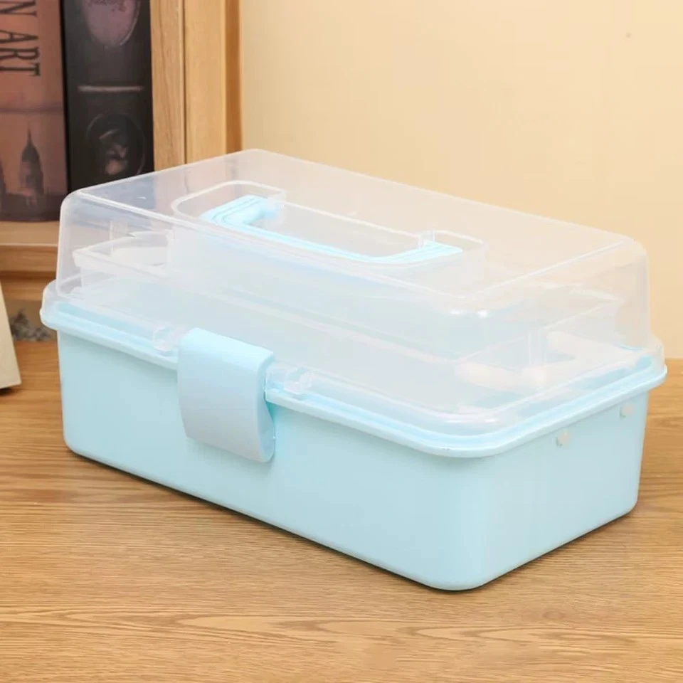 2/3 Layers Large Capacity Foldable Multifunctional Plastic Storage Box product thumbnail 9