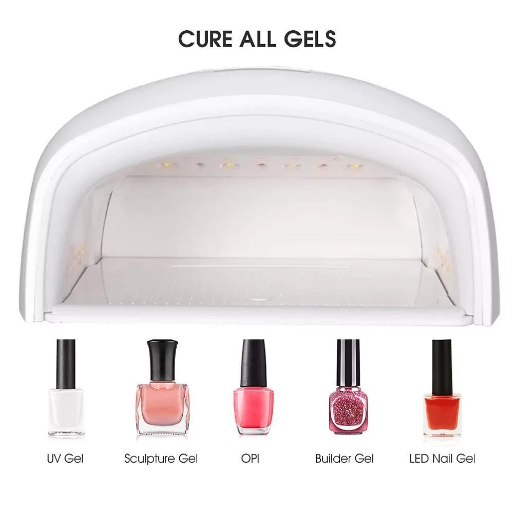 48W Rechargeable UV LED Gel Nail Lamp Dryer product thumbnail 3