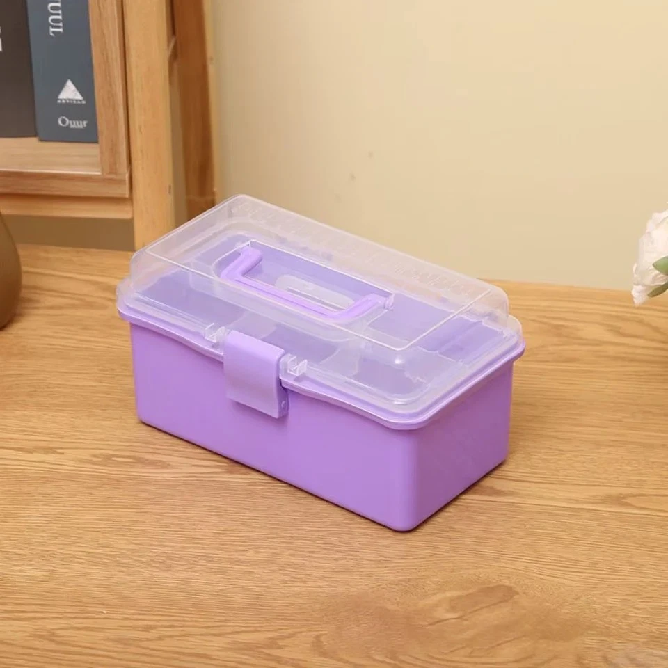 2/3 Layers Large Capacity Foldable Multifunctional Plastic Storage Box product thumbnail 10