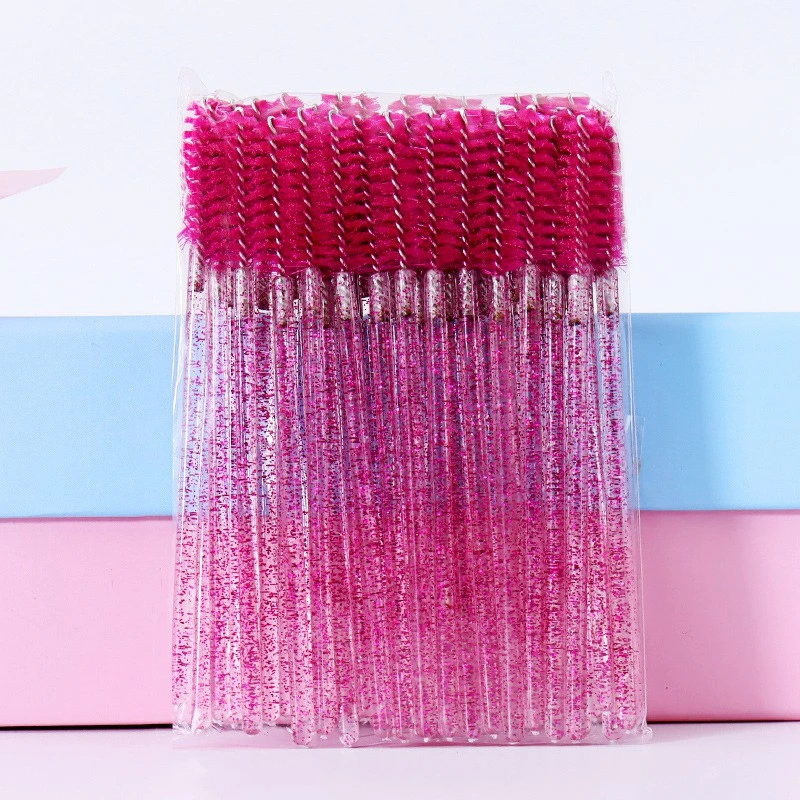 New foreign trade crystal rod mascara brush mascara comb solid mascara brush portable makeup brush beauty tool product thumbnail 28