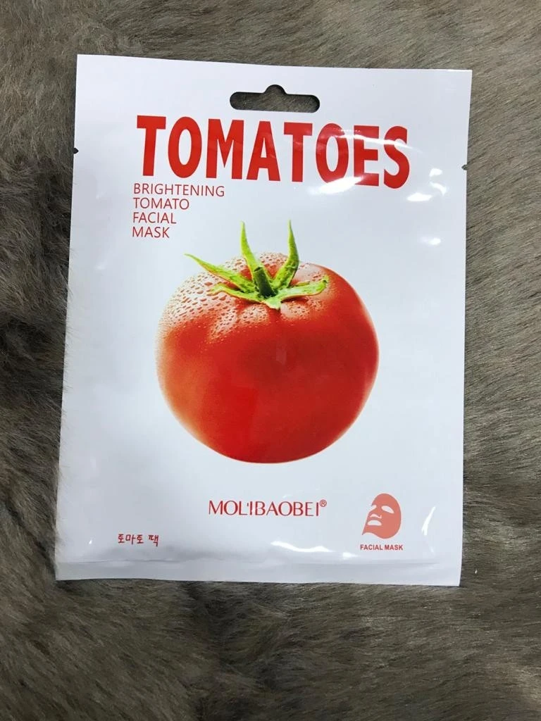 Molibaobei Fresh Moisturizing Tomatoes Facial Mask Box product thumbnail 3