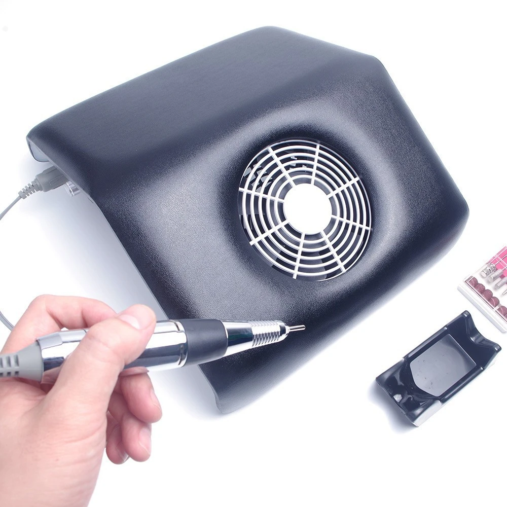 2-in-1 Nail Suction Dust Collector fan Strong Nail Drill Vacuum product thumbnail 5