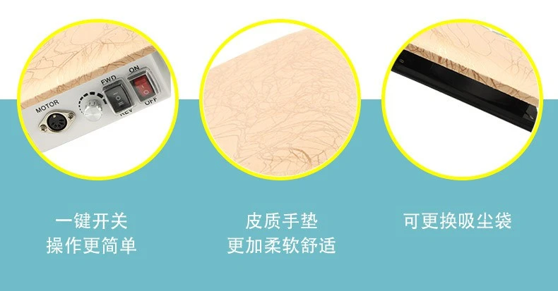 Nail art polishing and vacuuming all-in-one machine 2-in-1 nail art vacuum cleaner machine polishing and nail removal 270A product thumbnail 15