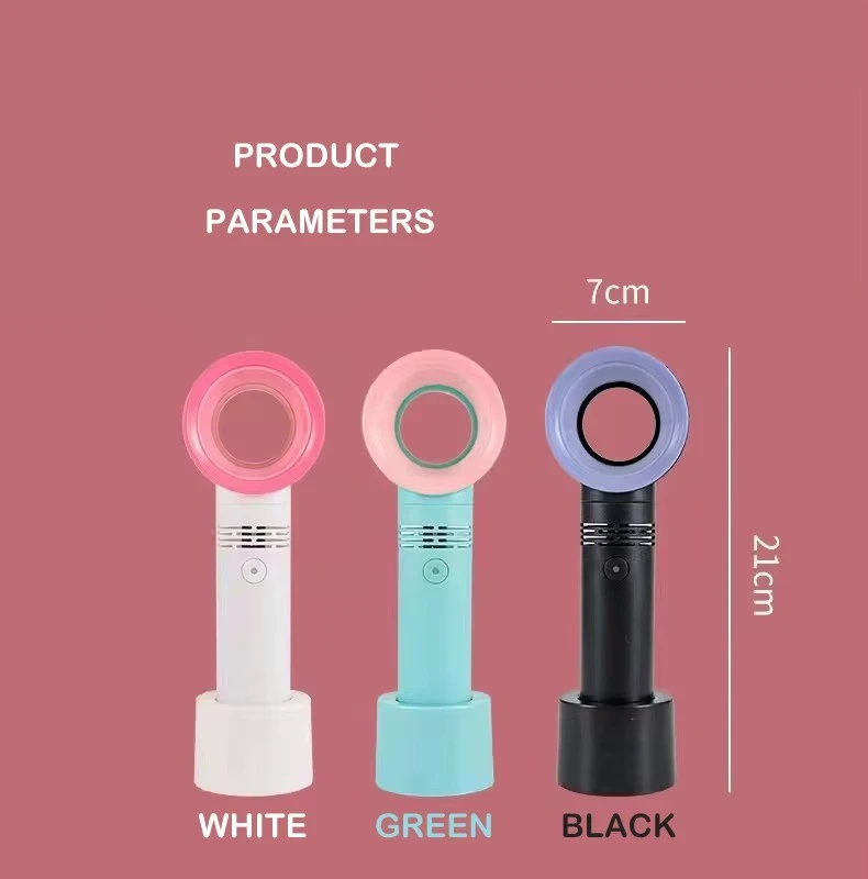 Portable USB Rechargeable Bladeless Eyelash Fan Dryer – 3 Speed Mini Lash Extension Fan – 2000mAh Battery product thumbnail 6