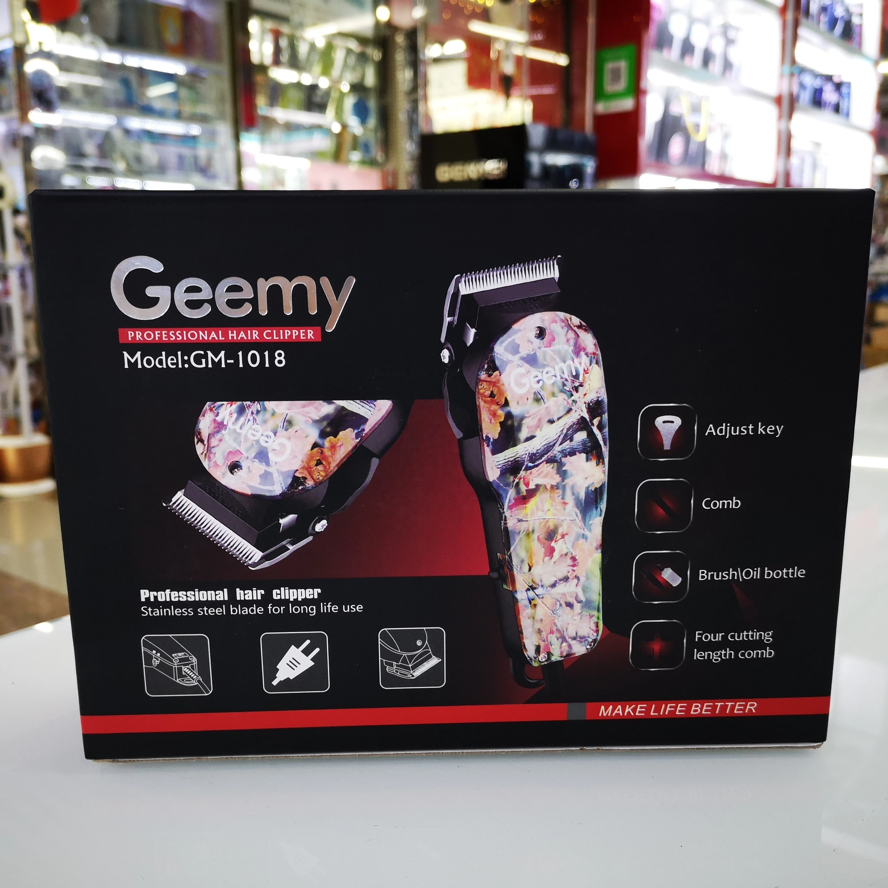 GEEMY GM-1018 Zero Adjustable Professional Rechargeable Hair trimmer product thumbnail 14