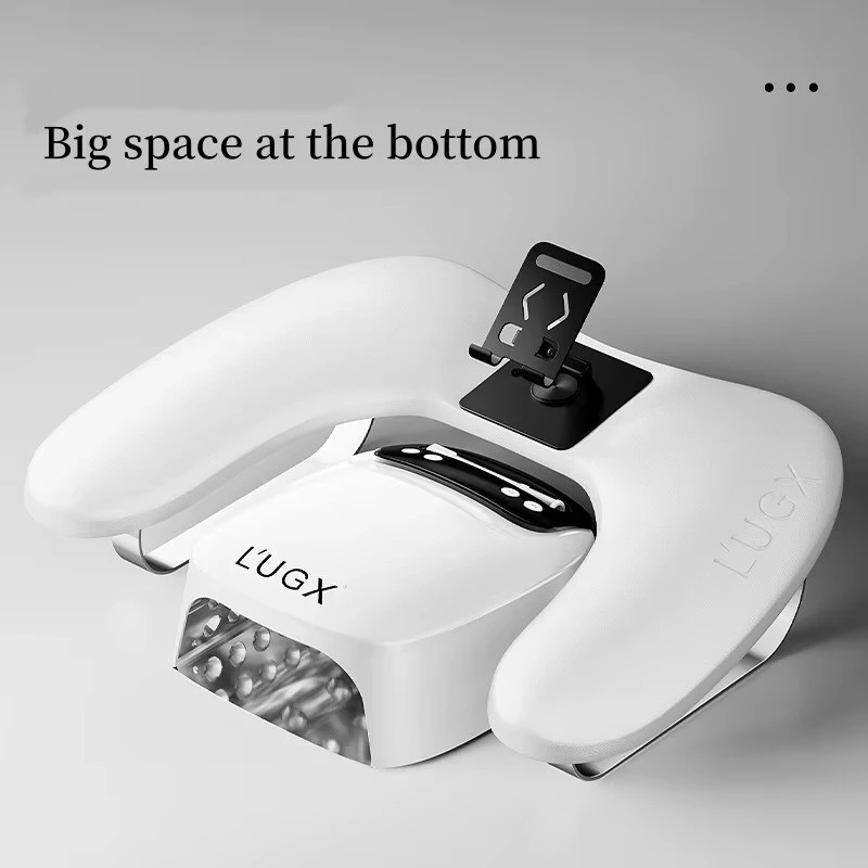 Nail Art U-Shaped hand pillow Soft PU Leather with Rotating Phone Holder Nail Arm Rest Manicure Pad mat Manicurist Special Tools product thumbnail 11