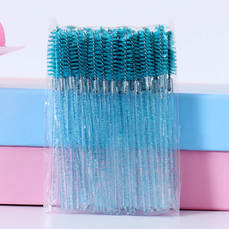 New foreign trade crystal rod mascara brush mascara comb solid mascara brush portable makeup brush beauty tool product thumbnail 27