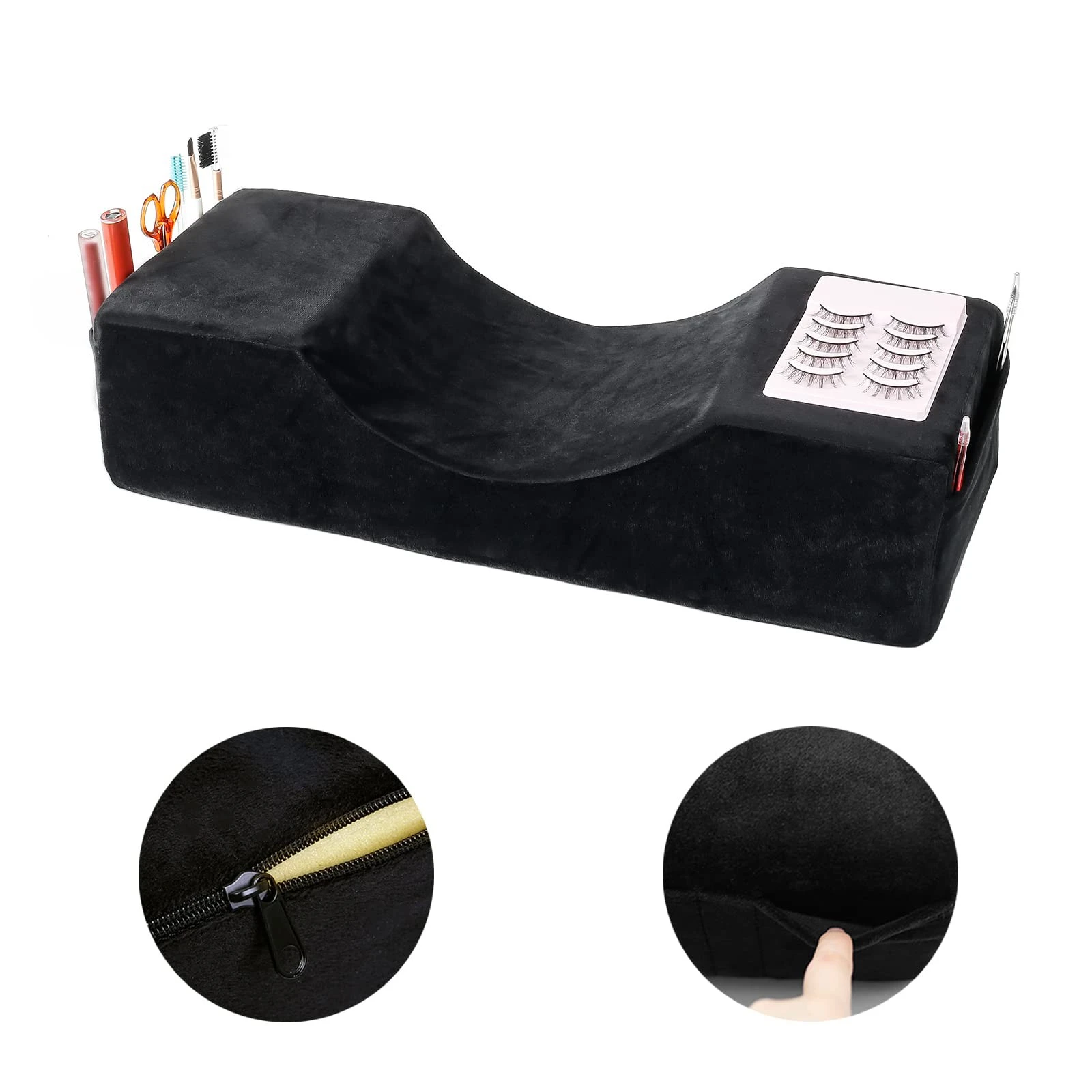 Professional Lash Extension Pillow – Memory Foam Ergonomic Neck Support Lash Pillow for Beauty Salons product thumbnail 6