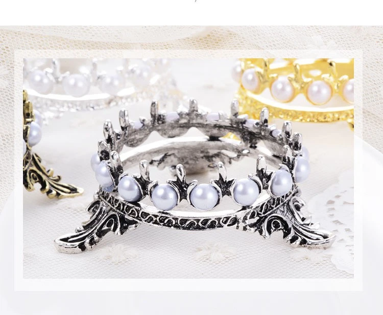 Creative crown nail pen holder New Japanese pearl fashion product thumbnail 6