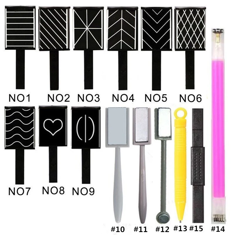 nail art tool cat's eye nail polish glue special magnet 3D magic thickened multi-function cat's eye pattern magnet rod product thumbnail 7