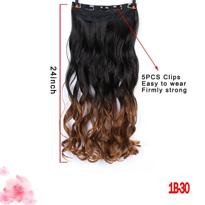5clip in extension ombre hair product thumbnail 8