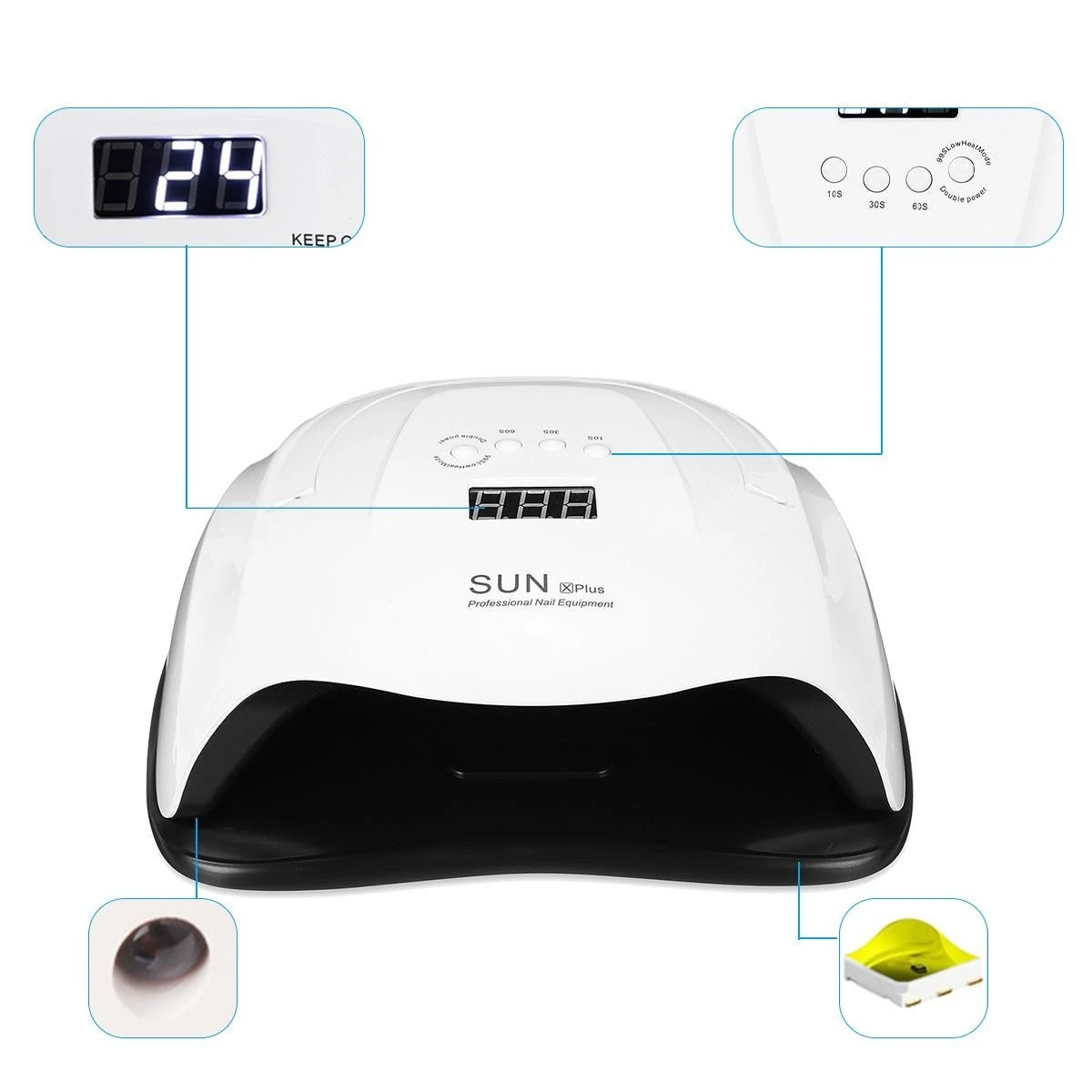 SUN XPlus UV LED Lamp For Nails Dryer product thumbnail 5