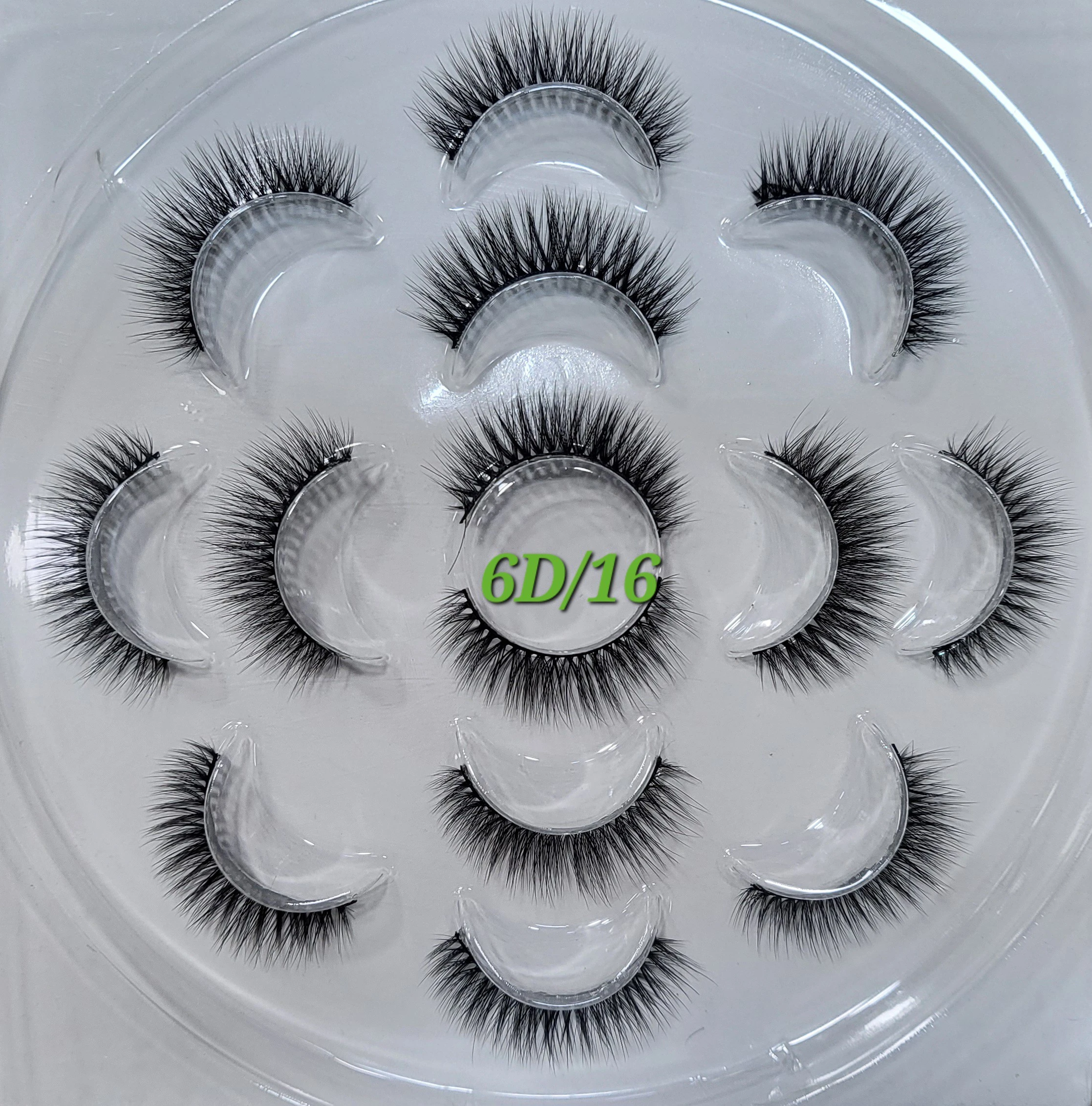 Anjieer Fashion Eyelash 7 pairs 6D product thumbnail 7