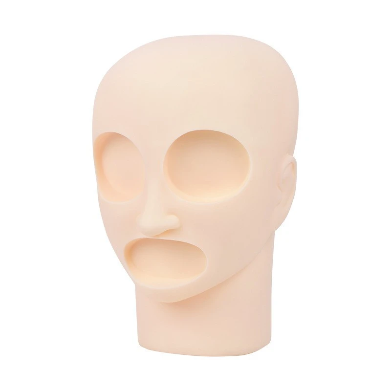 Mannequin head silicone,soft,replaceable,easy to color product thumbnail 11