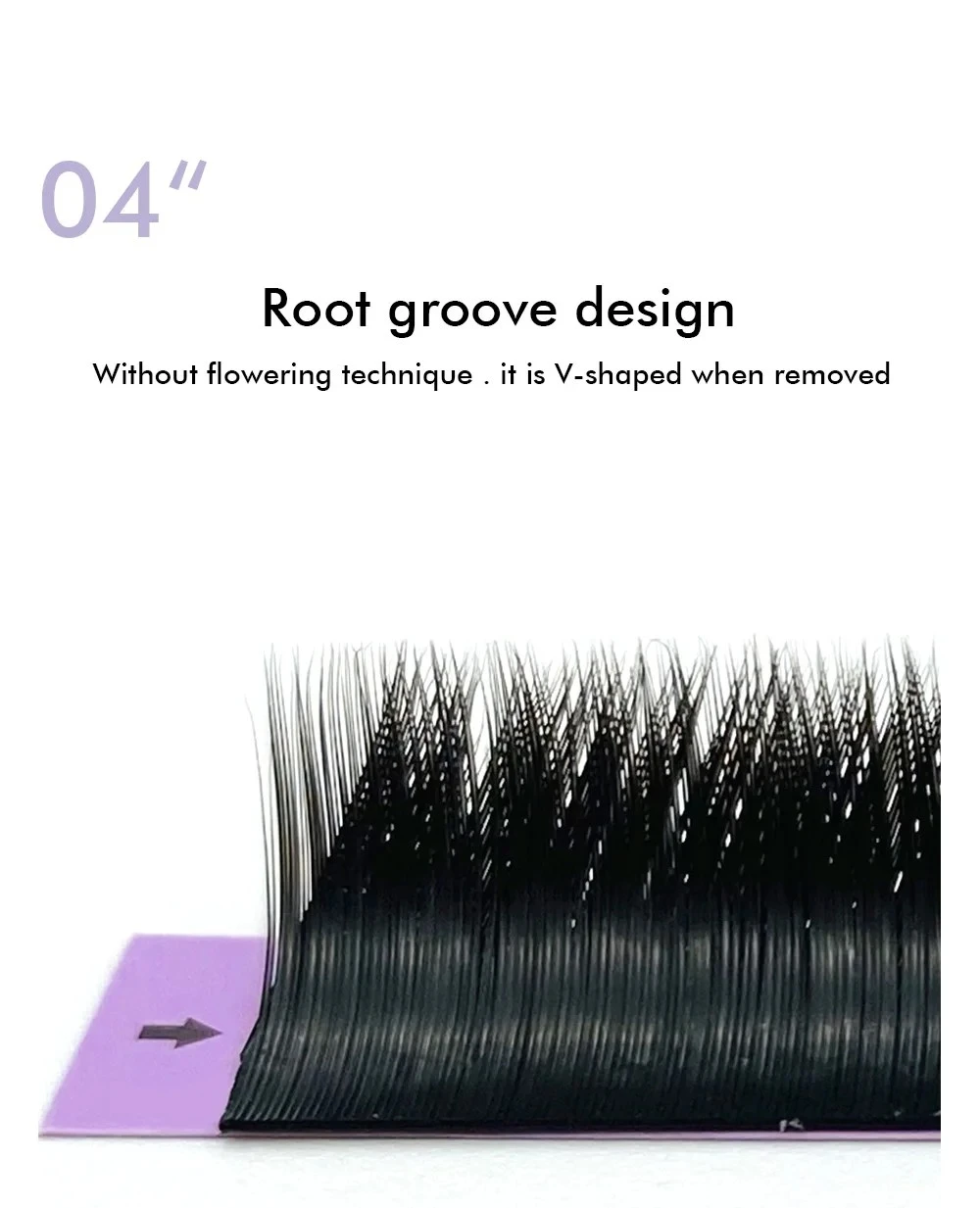 NATUHANA V Shaped Mink Lasher Ellipse Flat  Auto-Fans product thumbnail 9