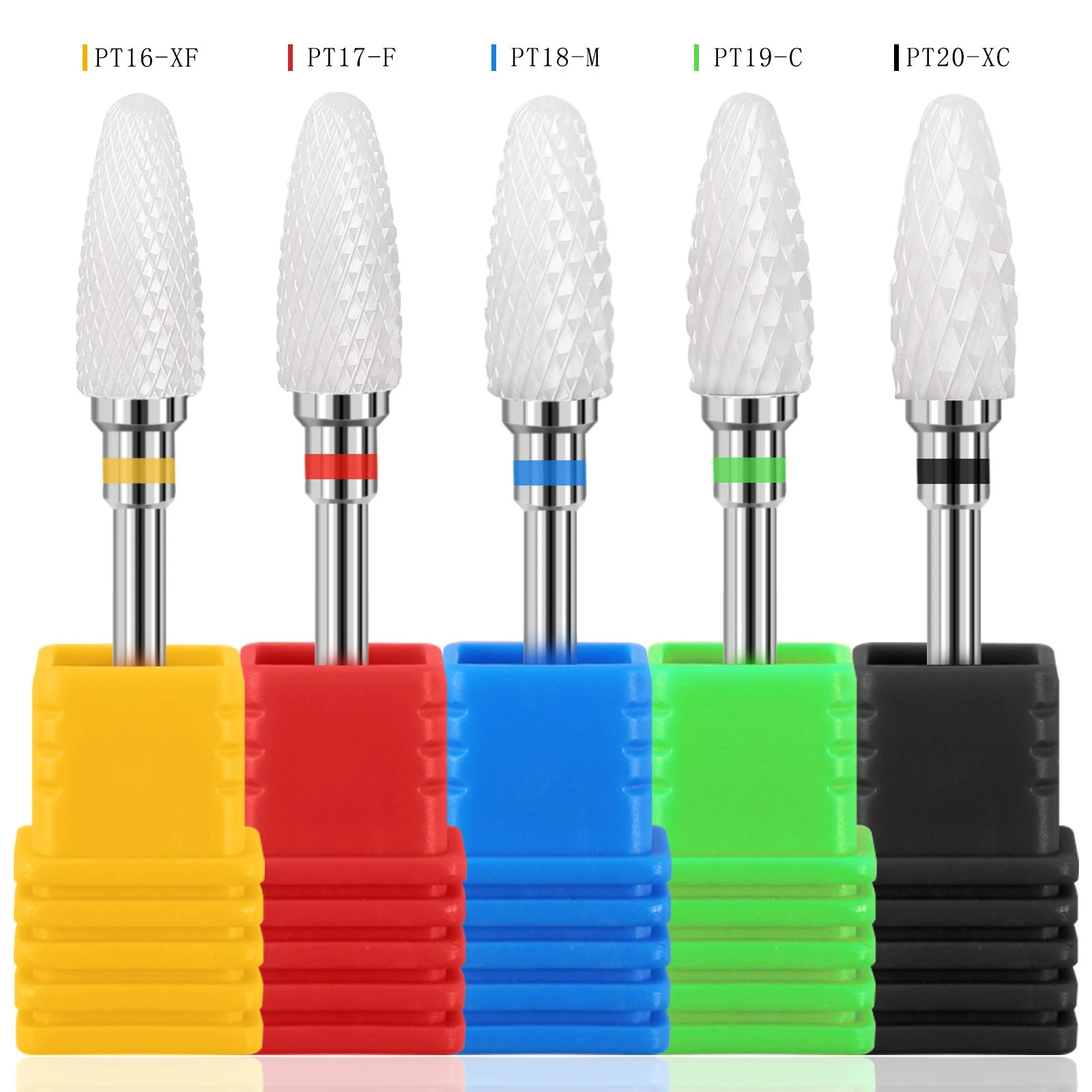 Nail art ceramic polishing head replacement head nail removal polishing head dead skin polishing machine nail art tools product thumbnail 2