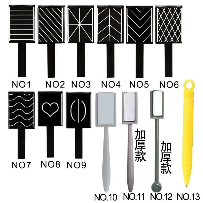 nail art tool cat's eye nail polish glue special magnet 3D magic thickened multi-function cat's eye pattern magnet rod product thumbnail 4