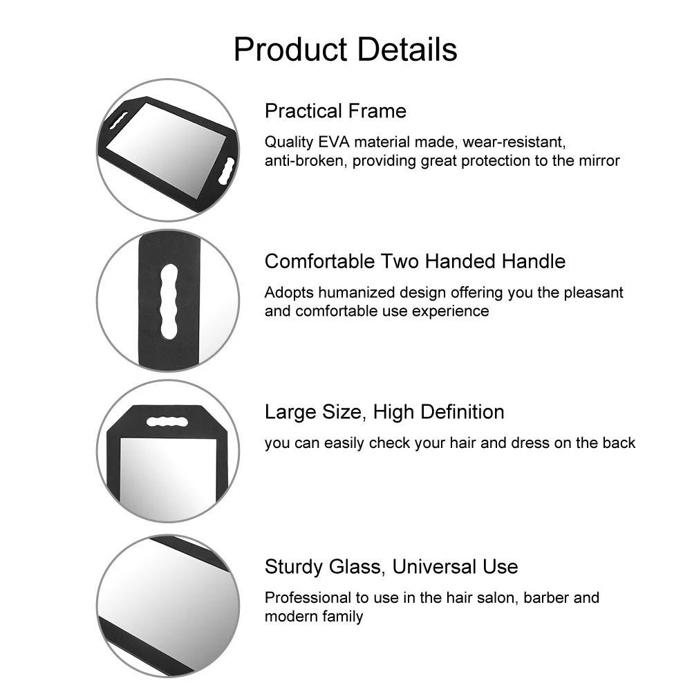 Professional Hairdresser Back Mirror for Hair Salon product thumbnail 3